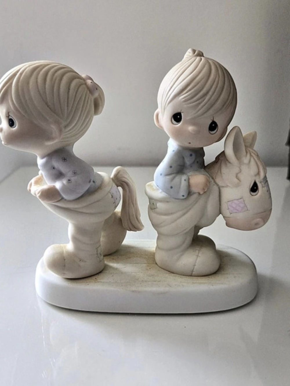Precious Moments Love Lifted Me Porcelain Figurine